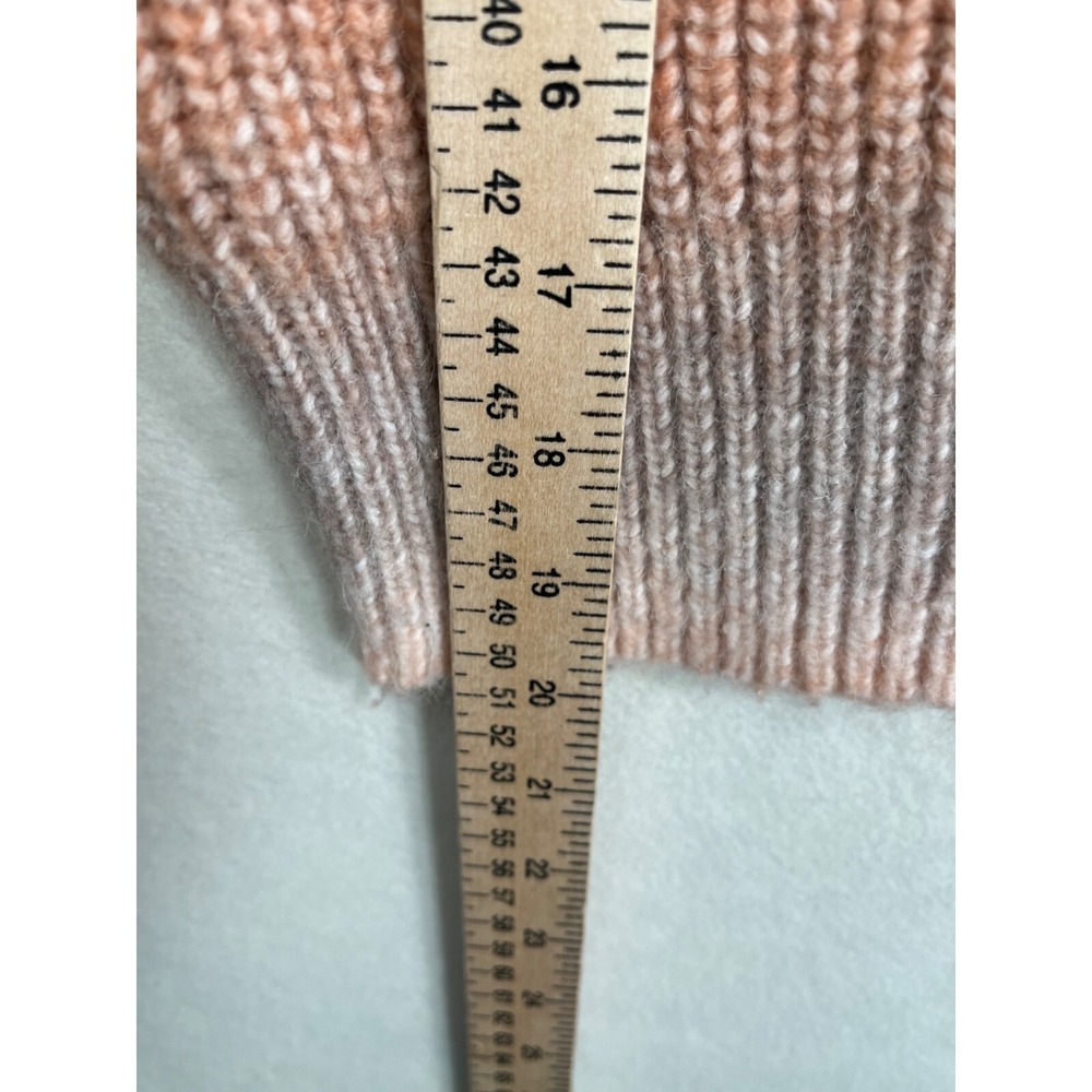 Kivari Wool blend Sylvie Ombre knit sweater pink lilac money classic preppy sz 8 - Picture 5 of 7